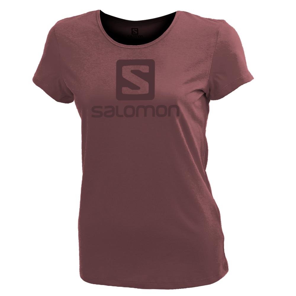 Salomon Israel WARRIOR SS G - Kids T shirts - Fuchsia (AUIS-81924)